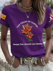 Women's 12th July Orangemen's Day Printed T-shirt