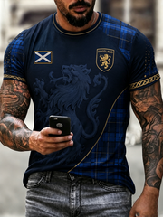 Men's SCOTLAND Printed short sleeves t-shirt