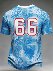 Men's UK Football Lover England Printed short sleeves t-shirt