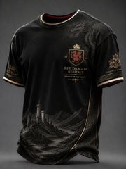 Men's Welsh Dragon Printed T-shirt