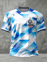 Men's UK Football Lover England Printed short sleeve t-shirt