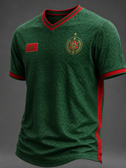 Men's MOROCCO Printed V-neck T-shirt
