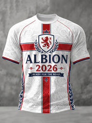 Men's UK Football Lover England Printed short sleeve t-shirt