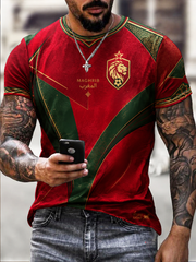 Men's Morocco Printed short sleeves t-shirt