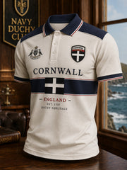 Men's Cornwall United Kingdom Printed Shirt