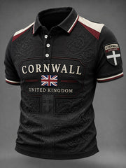Men's Cornwall United Kingdom Printed Shirt