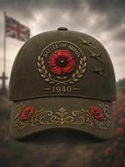 Unisex Battle of Britain Commemoration Day Print Hat