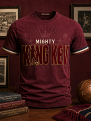 Men's Rip King Kev England Football Lover Printed short sleeves t-shirt