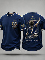 Men's British Football Tribute No.7 Tops