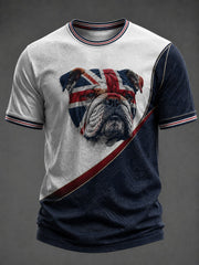 Men's British Bulldog Printed T-shirt
