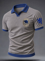 Men's Glasgow Football Lover Art Printed Casual Tops