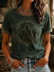 Women's Glen Memory Printed T-shirt