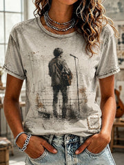 Women's Glen Memory Printed T-shirt