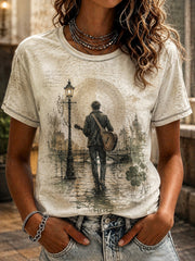 Women's Glen Memory Printed T-shirt