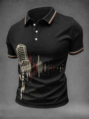Men's Ska Revival Style Printed Shirt
