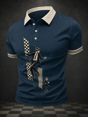 Men's Ska Revival Style Printed Shirt