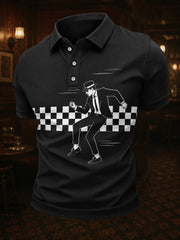 Men's Ska Revival Style Printed Shirt