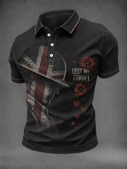 Men's Lest We Forget Printed Shirt