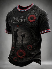 Men's Lest We Forget Short Sleeves T-shirt