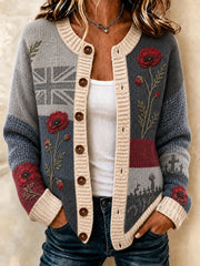 Women's Lest We Forget Cardigan