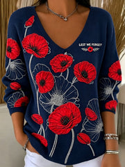 Women's Remembrance Day Lest We Forget T-shirt
