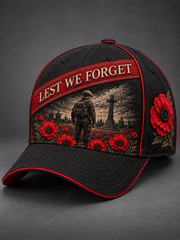 Unisex Remembrance Day Lest We Forget Hat