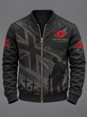 Men's Remembrance Day Zip-Up Jacket