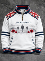 Men's Lest We Forget Printed Sweatshirt
