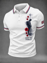 Men's Lest We Forget Printed Shirt