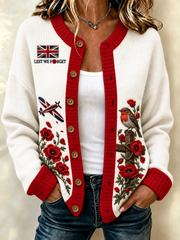 women's Remembrance Day Cardigan