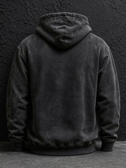 Men's Lest We Forget Printed Hoodie With Pockets