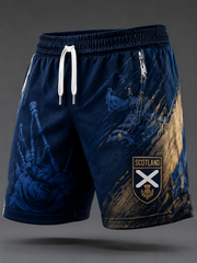 men's Scotland Printed shorts