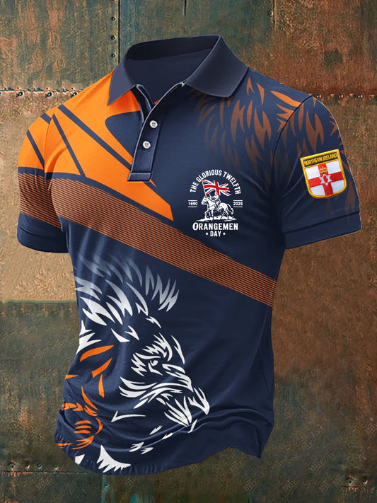 Men's Glorious Twelfth King William Of Orangemen Day 1690 2025 T-Shirt