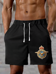 men's Royal Air Force print shorts