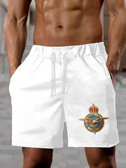 men's Royal Air Force print shorts