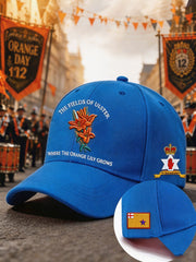 Unisex 14 July Orangemens Day FDloral Art Printed Hat