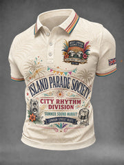 Men's Caribbean London Festival Notting Hill Carnival Printed Shirt