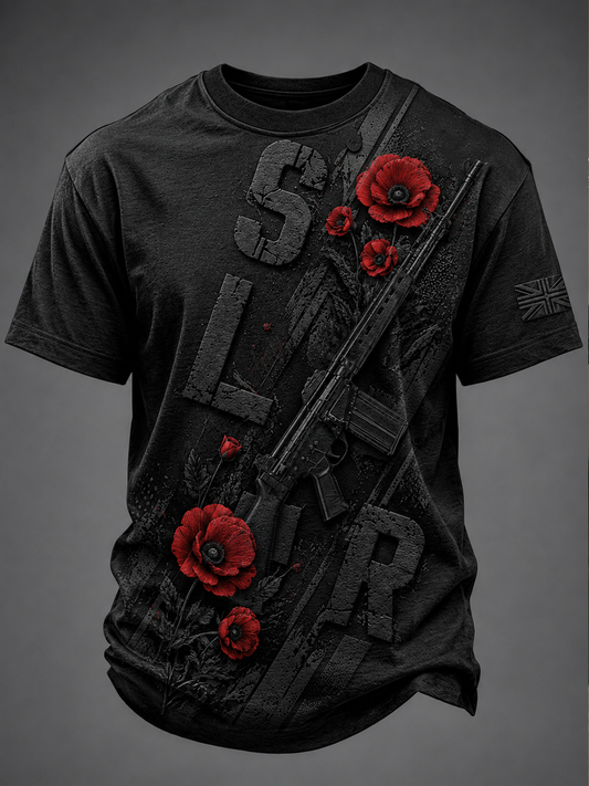 Men's SLR Printed short sleeves t-shirt