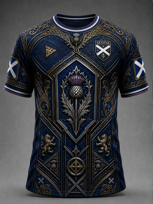 Men's Scotland Printed short sleeves t-shirt