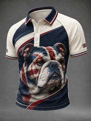 Men's British Bulldog Printed Shirt
