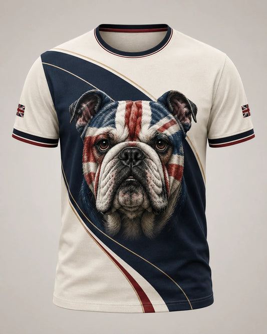 Men's British Bulldog Printed T-shirt