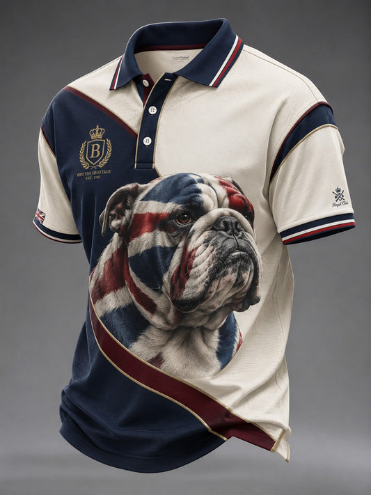 Men's British Bulldog Printed Shirt