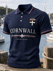 Men's Cornwall United Kingdom Printed Shirt