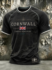 Men's Cornwall United Kingdom Printed T-shirt