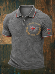 Men's Falklands War Veteran Printed polo shirt