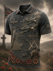 Men's Battle of Britain Commemoration Day Print Polo