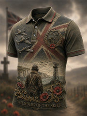 Men's Battle of Britain Commemoration Day Print Polo