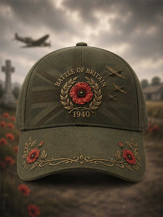 Unisex  Battle of Britain Commemoration Day Print  Hat