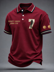 Men's Rip King Kev 7 England Football Lover Printed Casual Tops