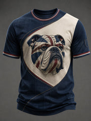 Men's British Bulldog Printed T-shirt